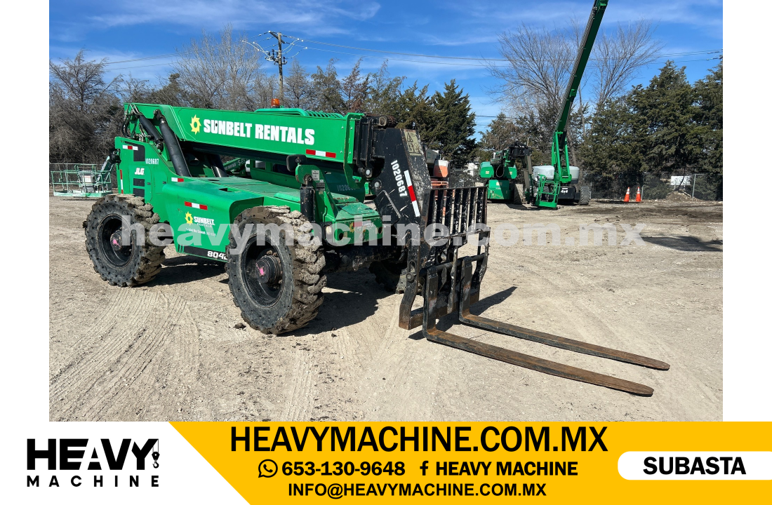 Equipo de elevación Telehandler 2017 JLG 8042