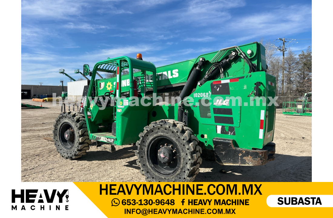 Equipo de elevación Telehandler 2017 JLG 8042