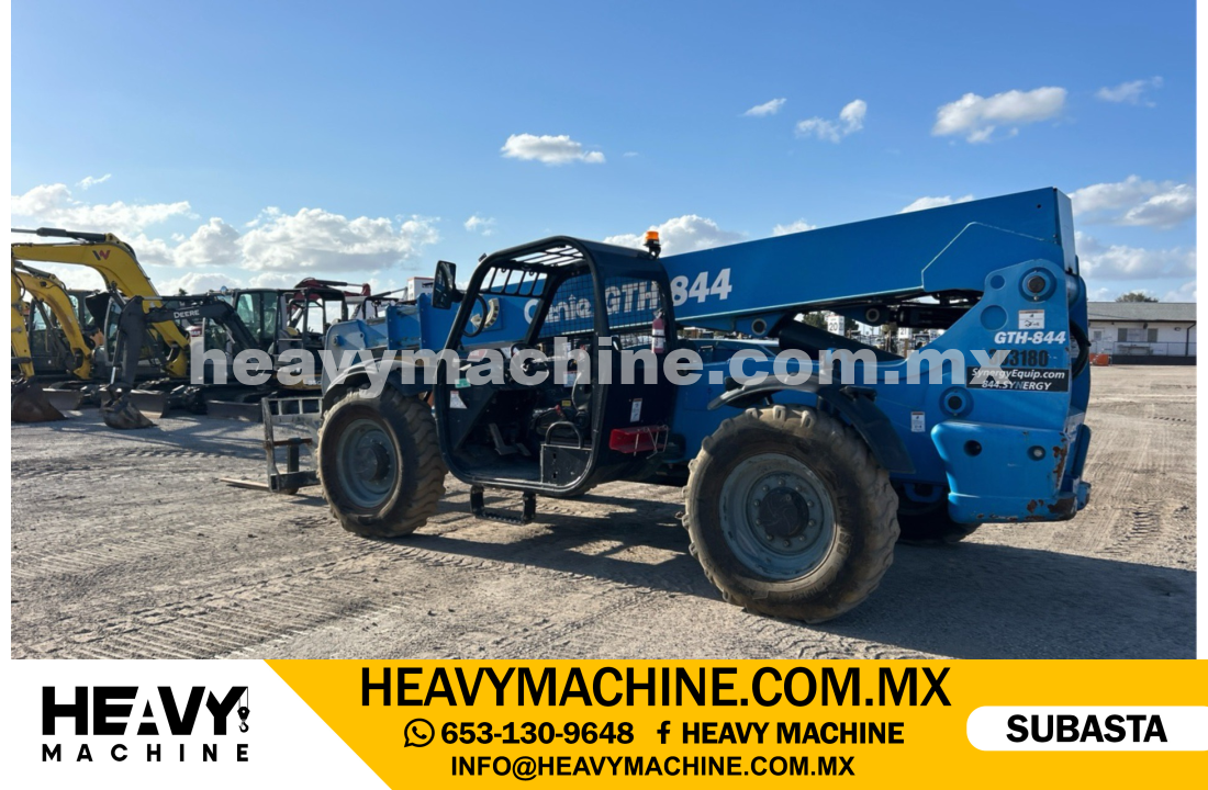 Equipo de elevación Telehandler 2018 GENIE GTH-844
