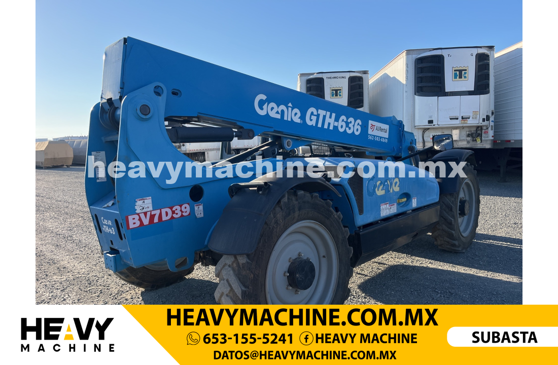 Equipo de elevación Telehandler 2018 GENIE GTH636