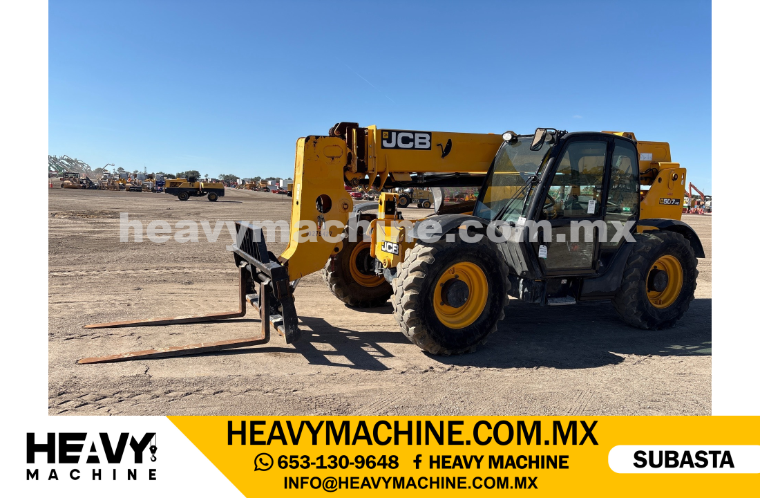 Equipo de elevación Telehandler 2018 JCB 507-42