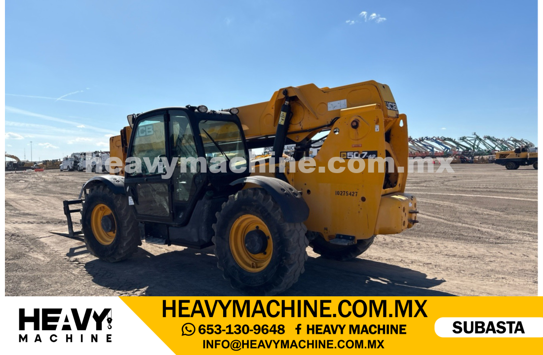 Equipo de elevación Telehandler 2018 JCB 507-42