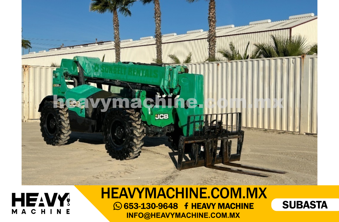 Equipo de elevación Telehandler 2018 JCB 50942