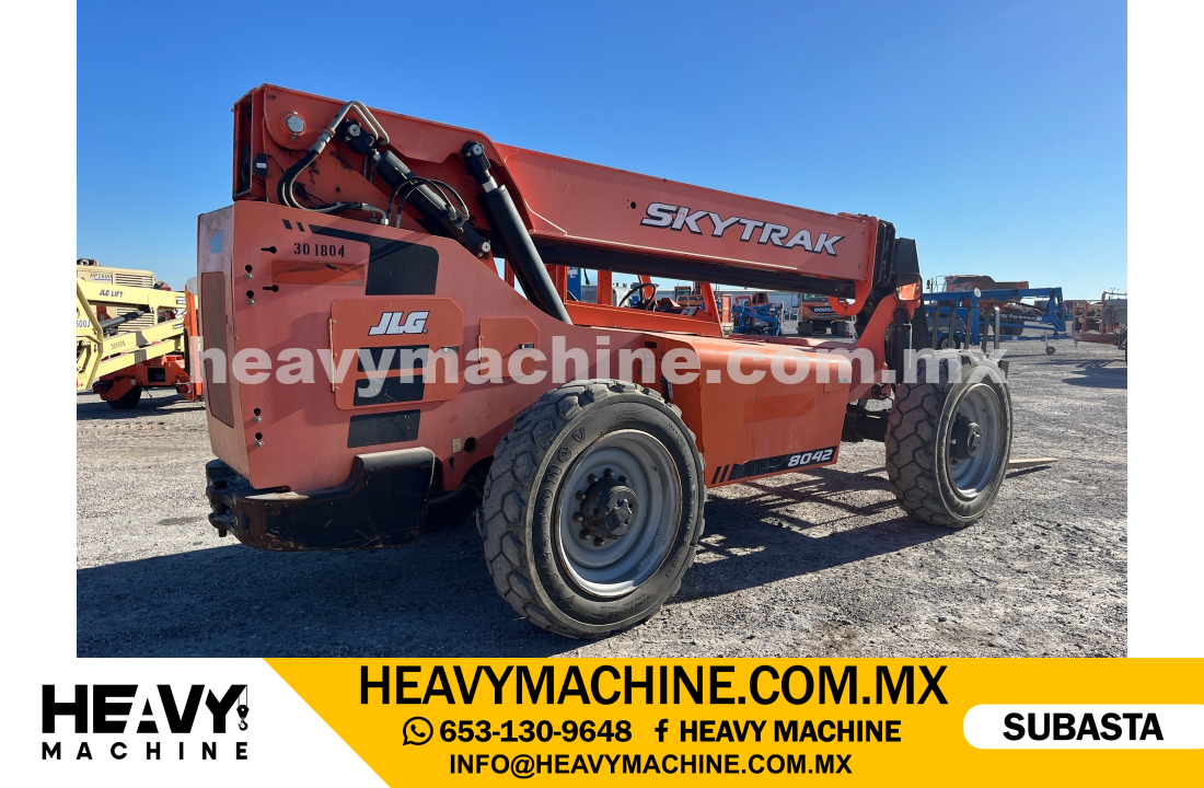 Equipo de elevación Telehandler 2018 JLG 8042