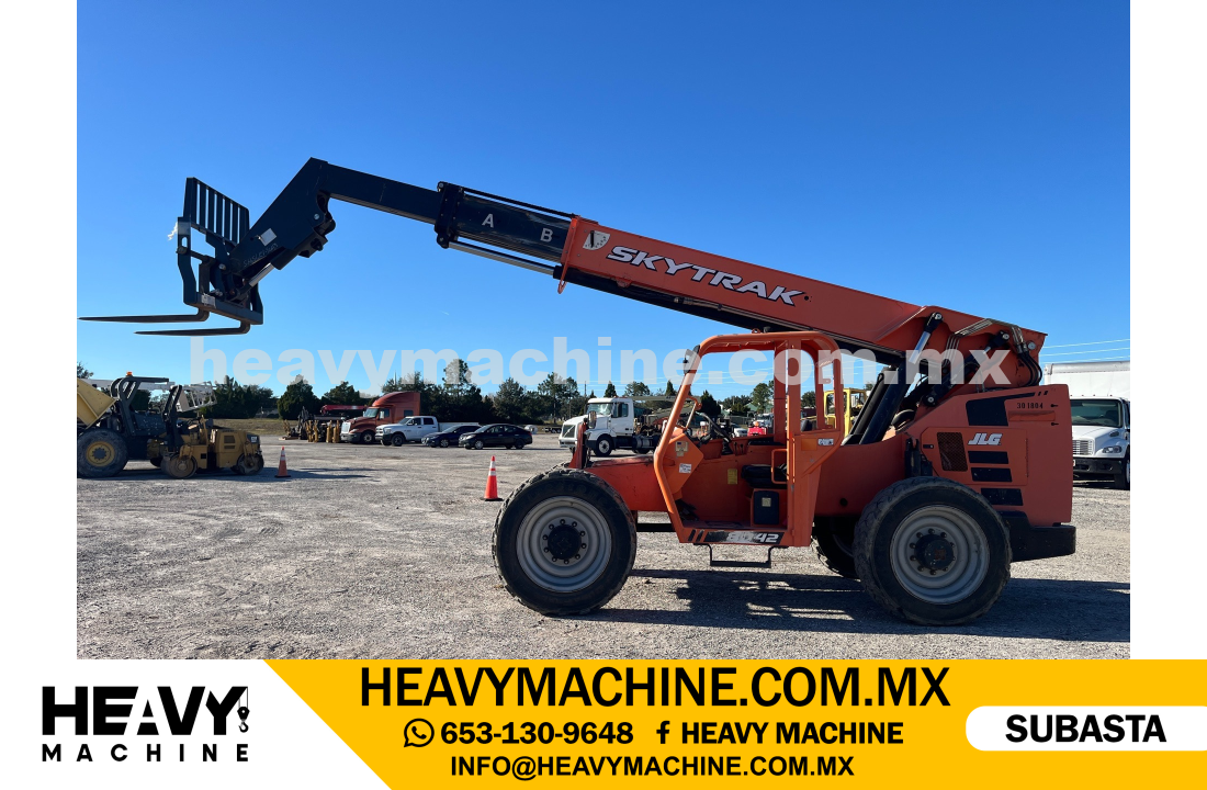 Equipo de elevación Telehandler 2018 JLG 8042