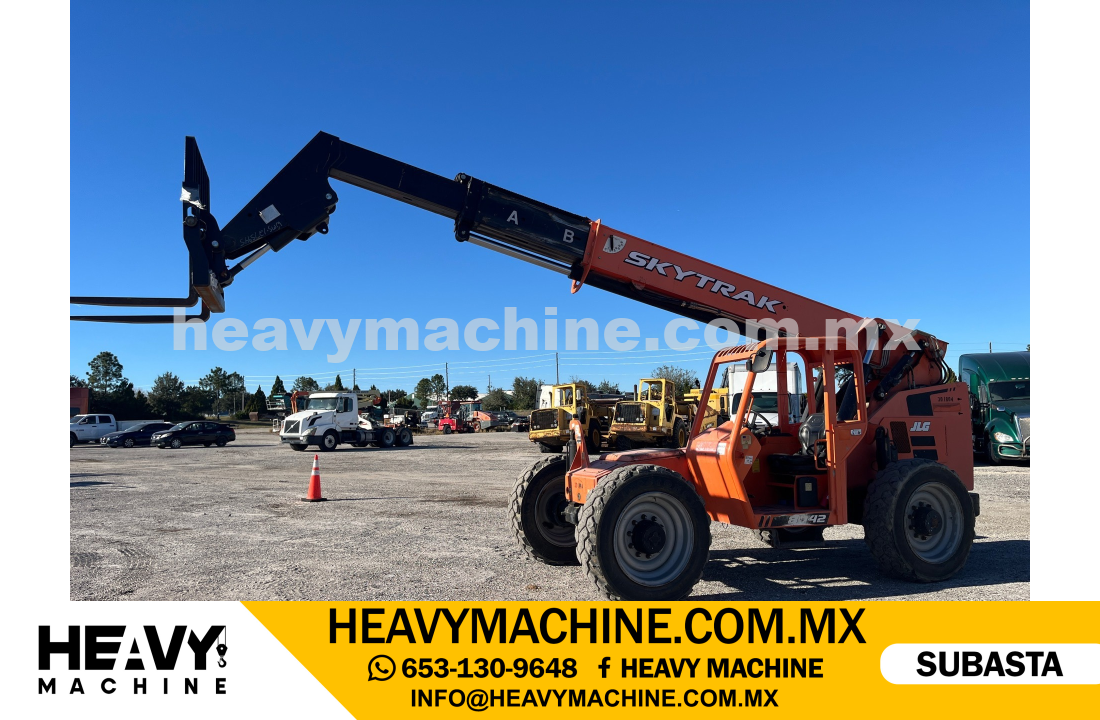 Equipo de elevación Telehandler 2018 JLG 8042