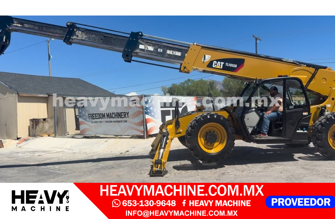 Equipo de elevación Telehandler 2019 CAT TL1055D