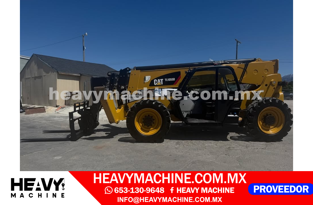 Equipo de elevación Telehandler 2019 CAT TL1055D