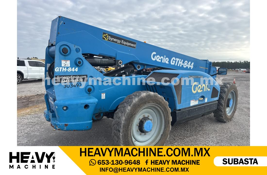 Equipo de elevación Telehandler 2019 GENIE GTH-844
