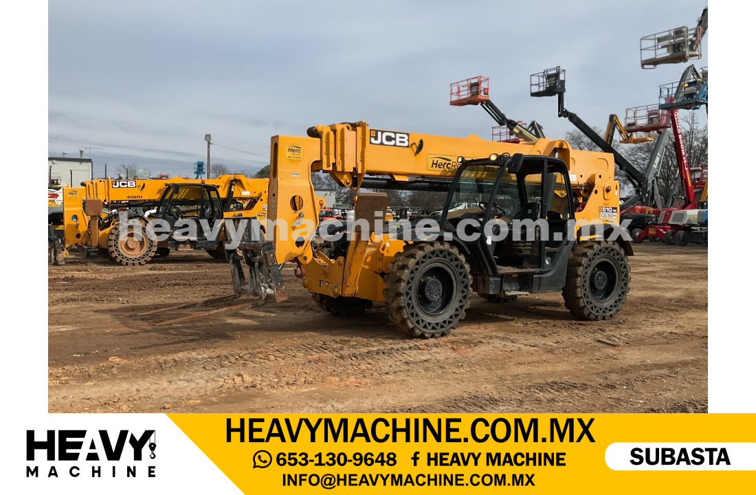 Equipo de elevación Telehandler 2019 JCB 510-56F