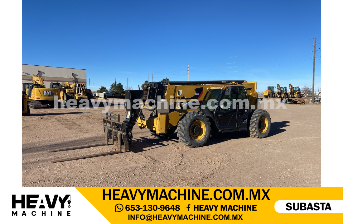 Equipo de elevación Telehandler 2020 CAT TL1255D