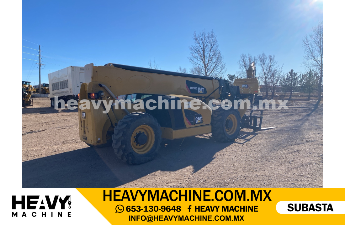 Equipo de elevación Telehandler 2020 CAT TL1255D