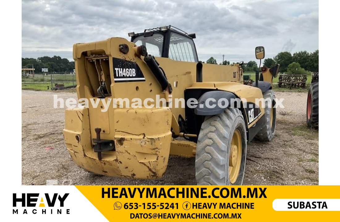 Equipo de elevación Telehandler Cat TH460B en venta