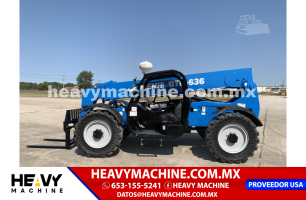 Equipo de elevación Telehandler 2016 Genie GTH636