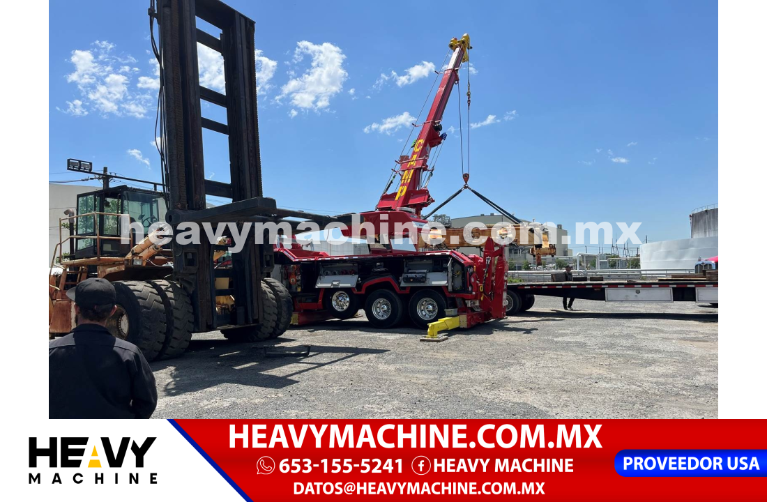 Equipo de elevación Telehandler de contenedores 2005 Hyster H970C