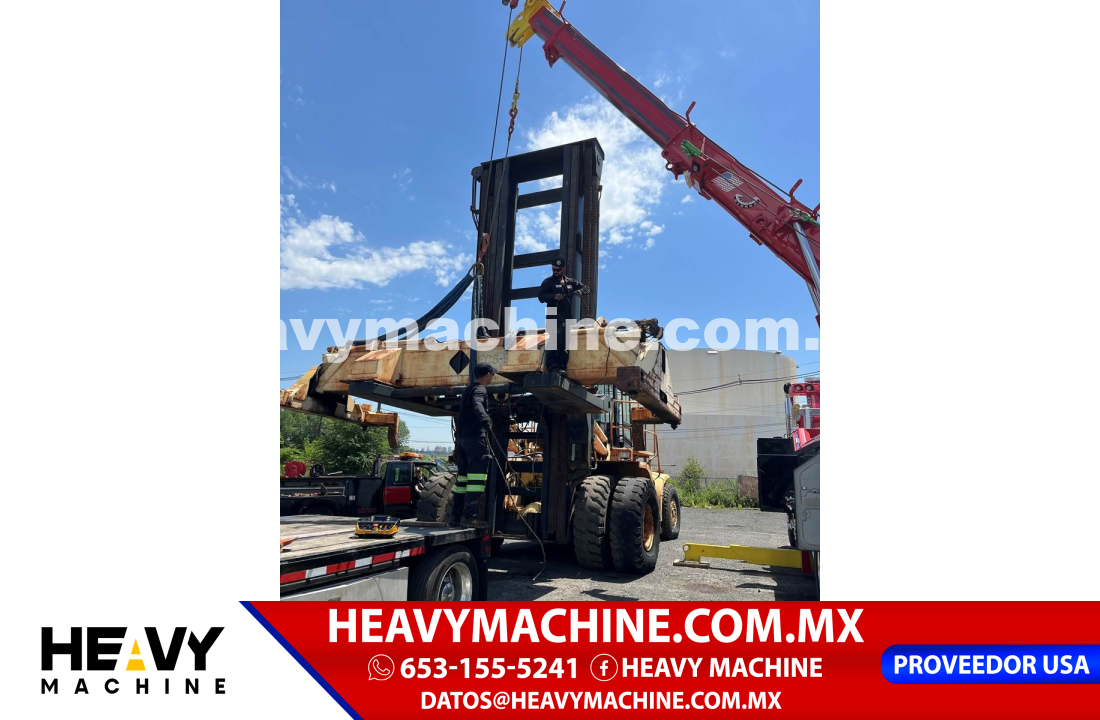 Equipo de elevación Telehandler de contenedores 2005 Hyster H970C