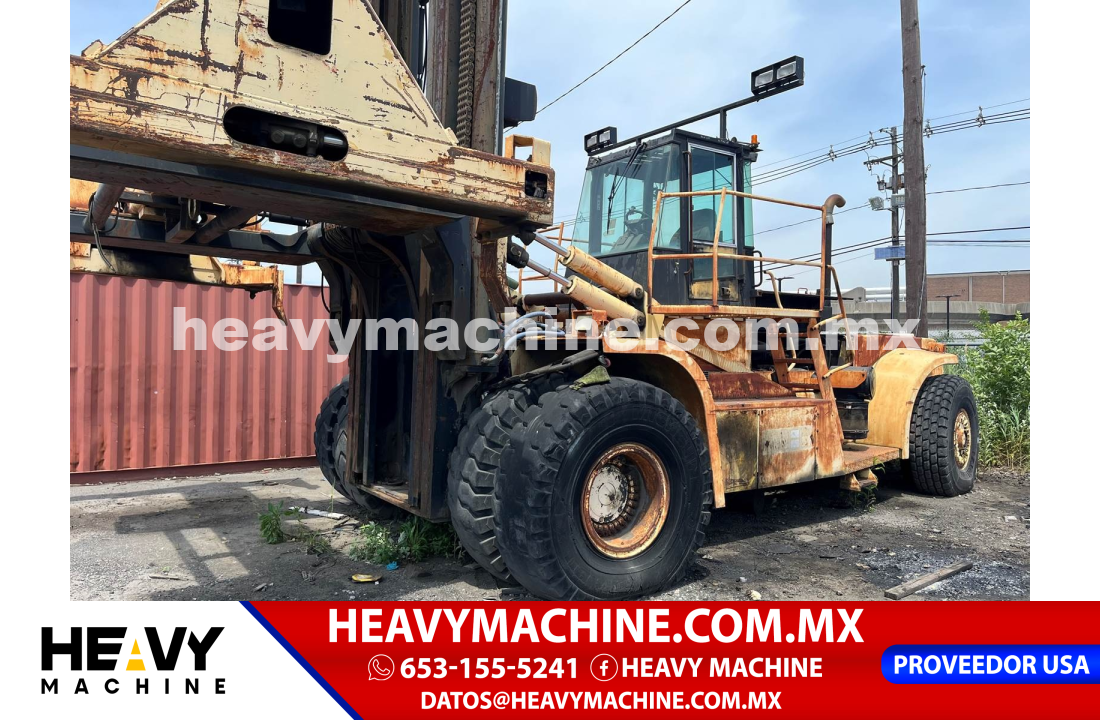 Equipo de elevación Telehandler de contenedores 2005 Hyster H970C