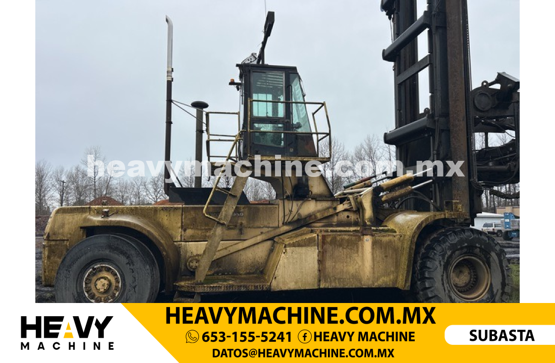 Equipo de elevación Telehandler de contenedores 1998 Hyster H1050E