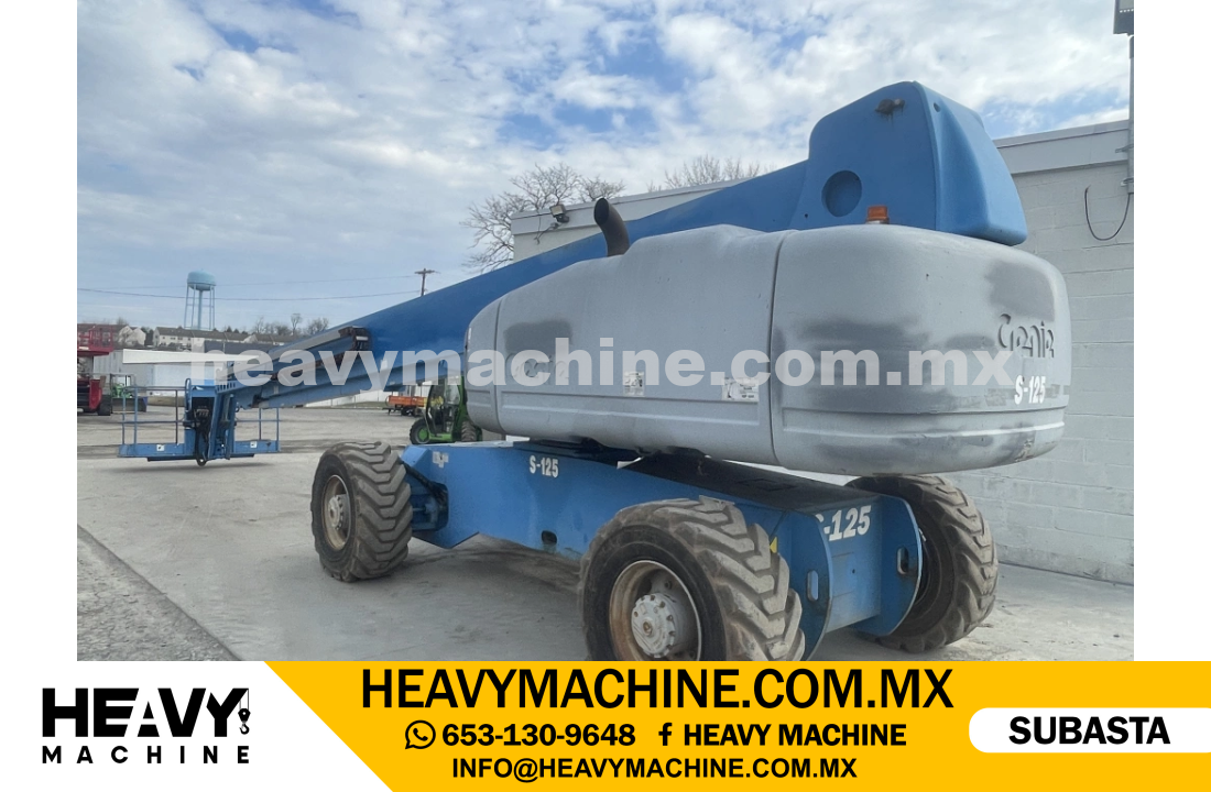 Equipo de elevación Telescopio 2002 GENIE S-125