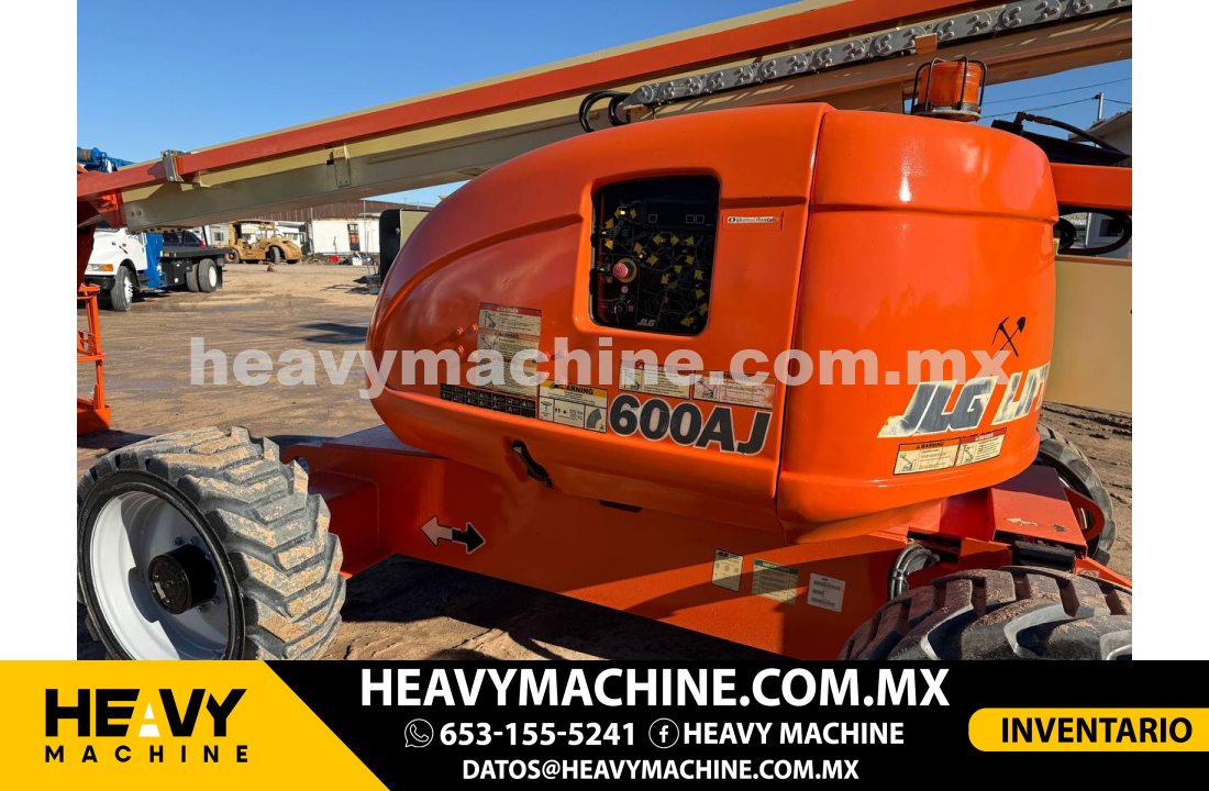 Equipo de elevación Telescopio 2007 JLG 600AJ