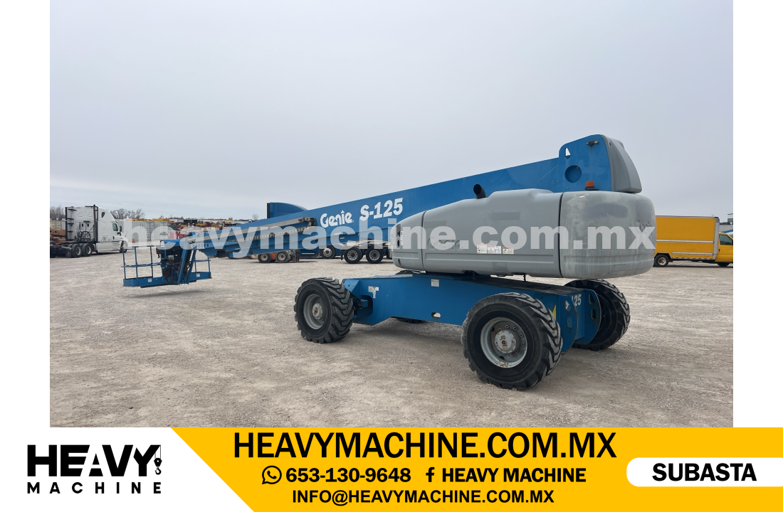 Equipo de elevación Telescopio 2012 GENIE S-125