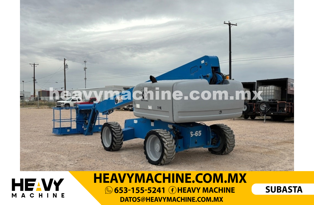 Equipo de elevación Telescopio 2012 GENIE S-65