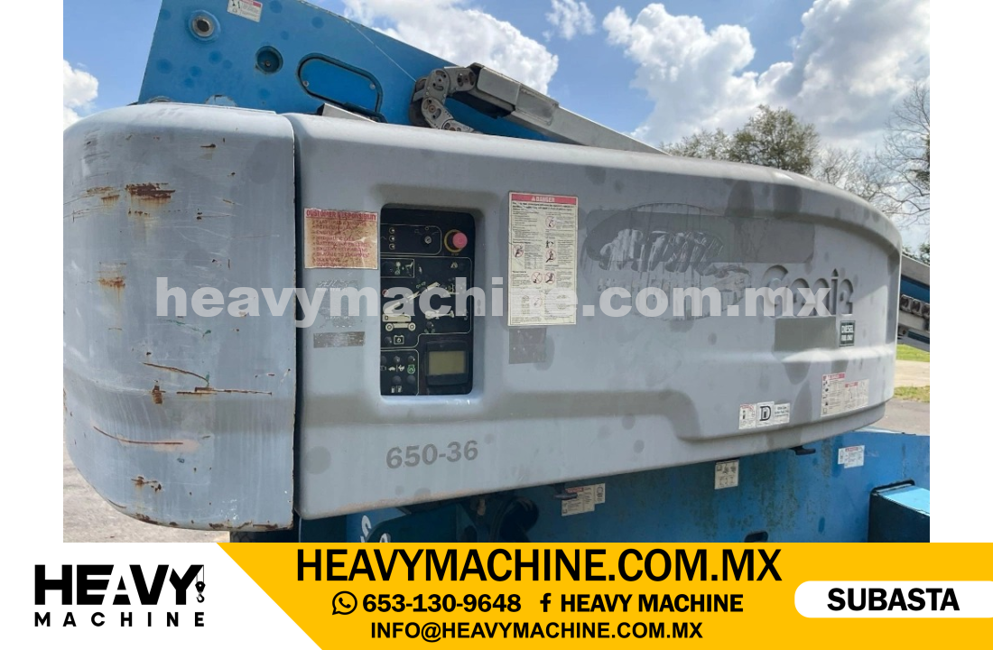 Equipo de elevación Telescopio 2014 GENIE S65