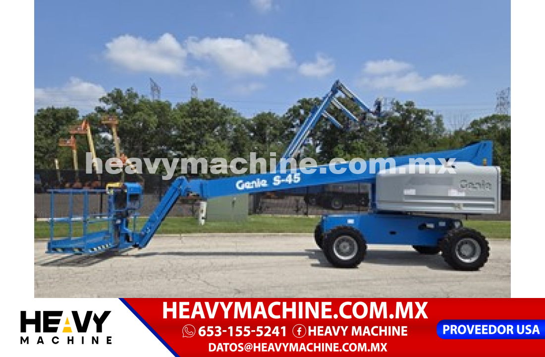 Equipo de elevación Telescopio 2014 Genie S45