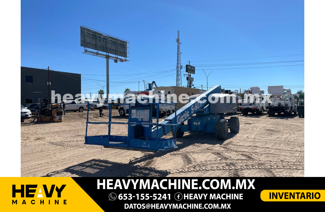 Equipo de elevación Telescopio 2015 GENIE S-60X