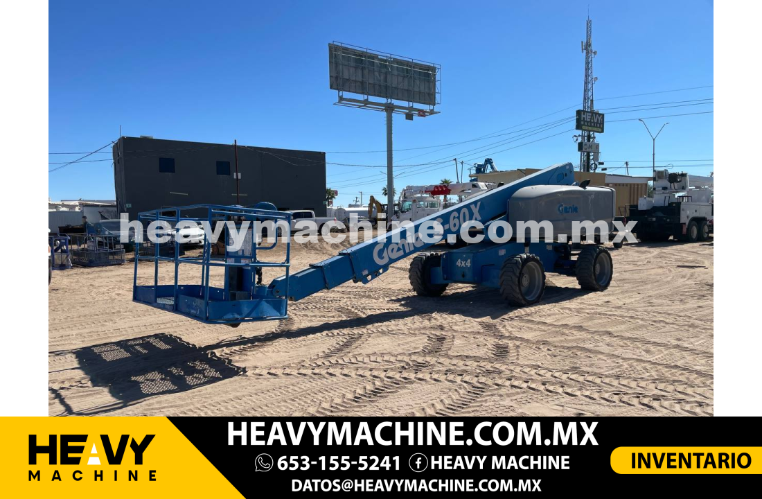 Equipo de elevación Telescopio 2015 GENIE S-60X