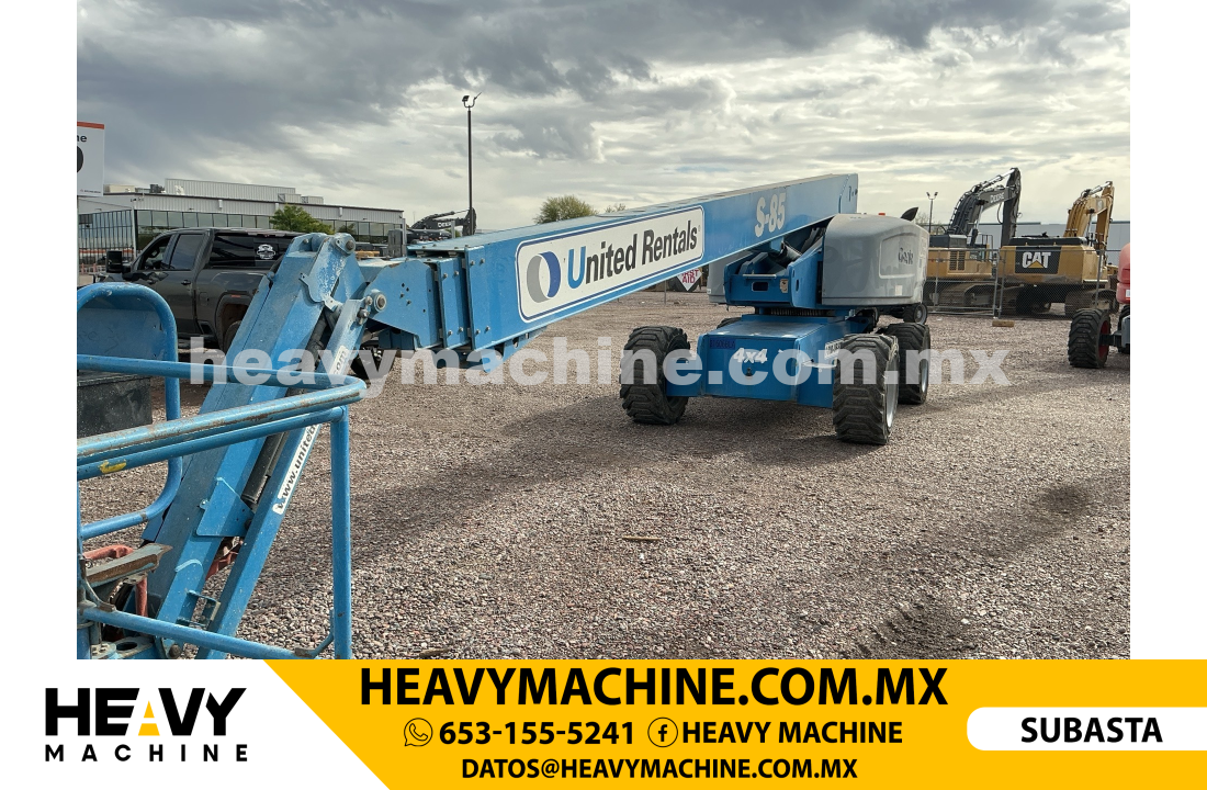 Equipo de elevación Telescopio 2015 GENIE S-85