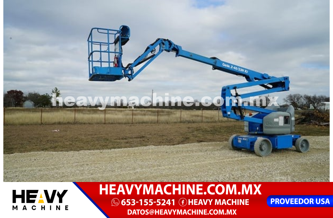 Equipo de elevación Telescopio 2015 Genie Z40-23N RJ