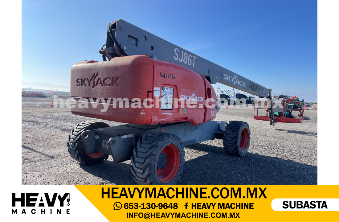 Equipo de elevación Telescopio 2015 SKYJACK SJ86T