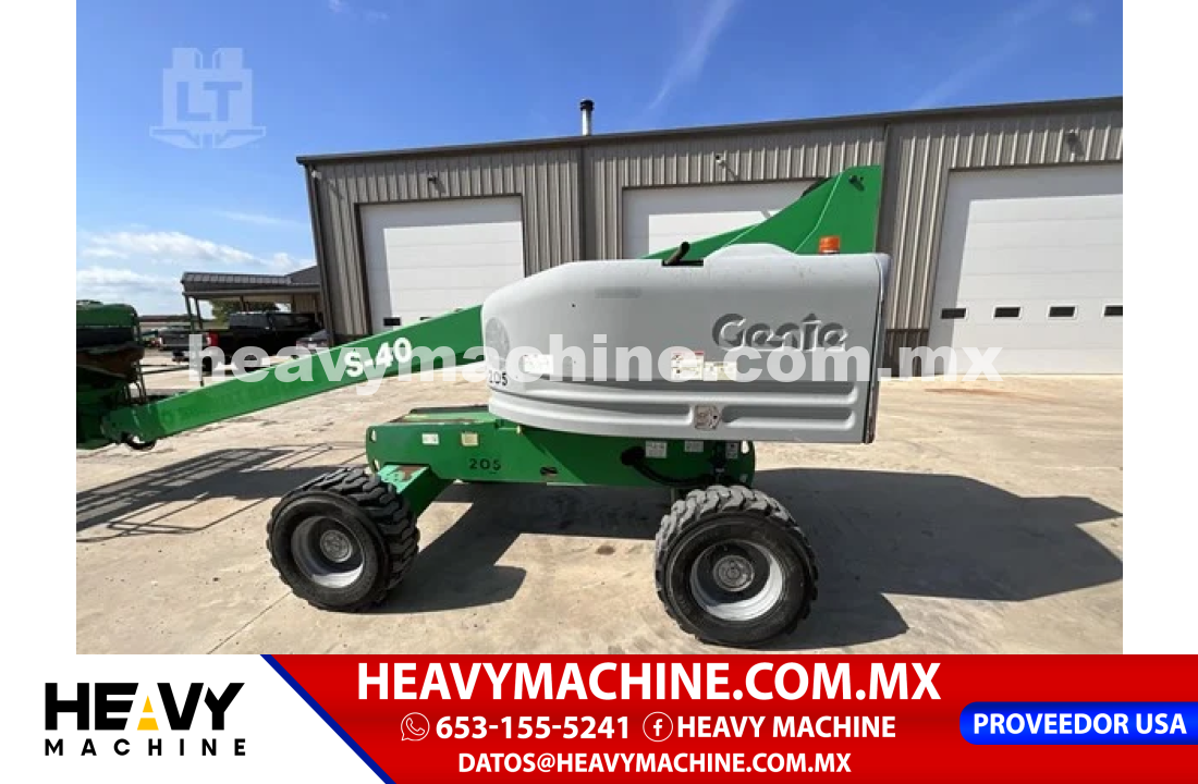 Equipo de elevación Telescopio 2015 Genie S40