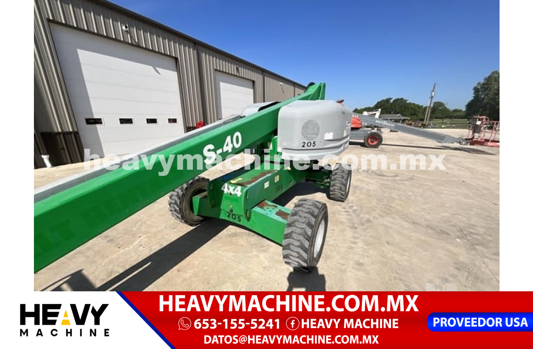 Equipo de elevación Telescopio 2015 Genie S40