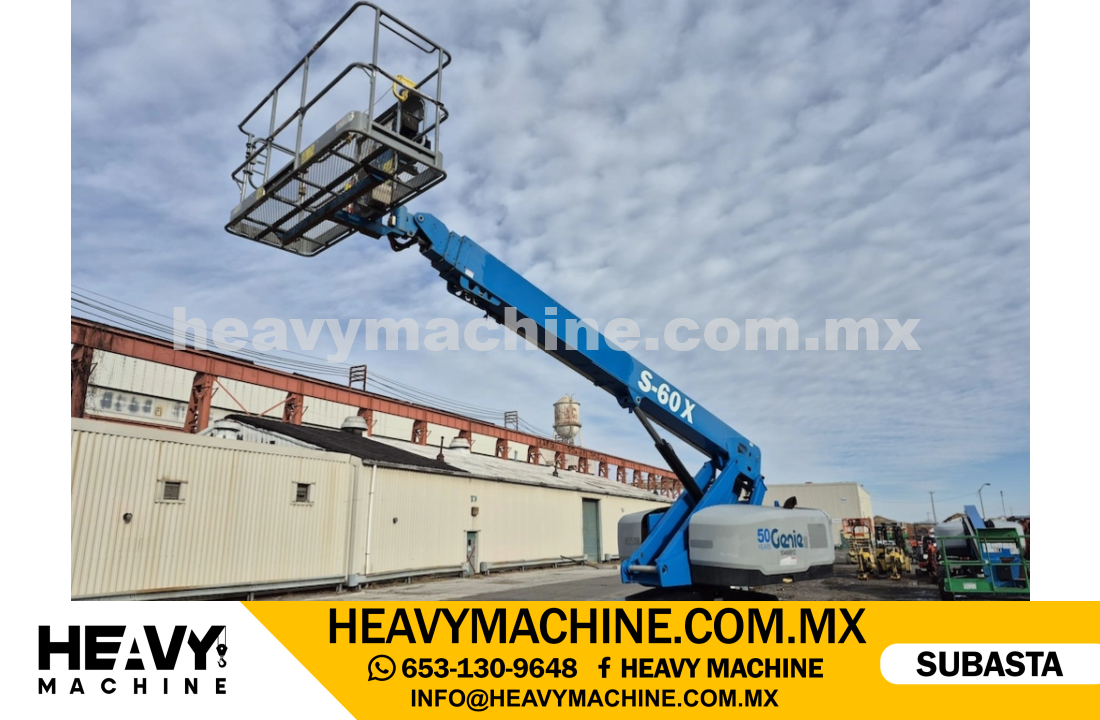 Equipo de elevación Telescopio 2016 GENIE S60X