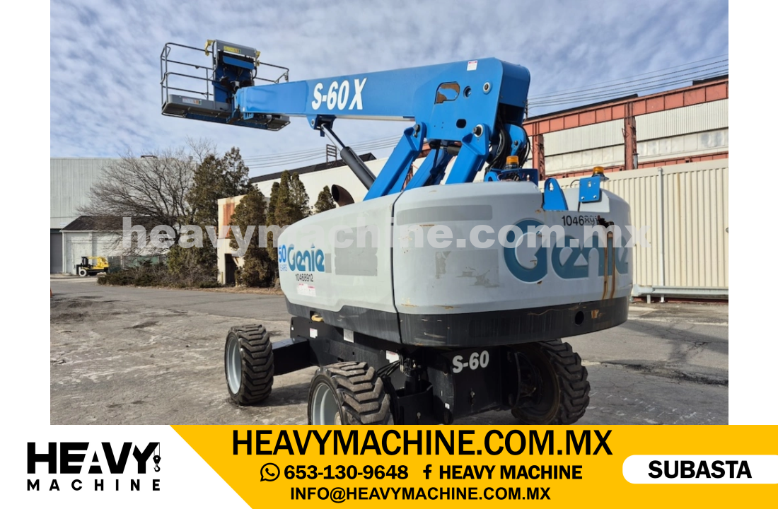 Equipo de elevación Telescopio 2016 GENIE S60X