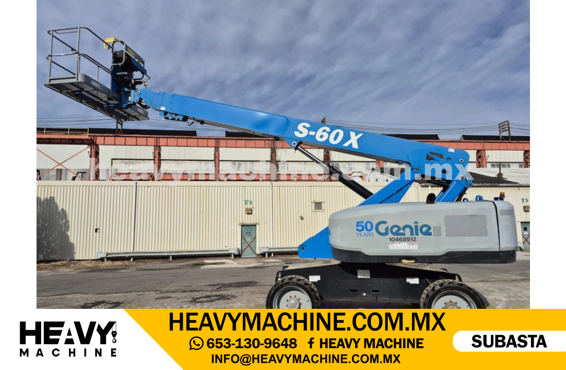 Equipo de elevación Telescopio 2016 GENIE S60X