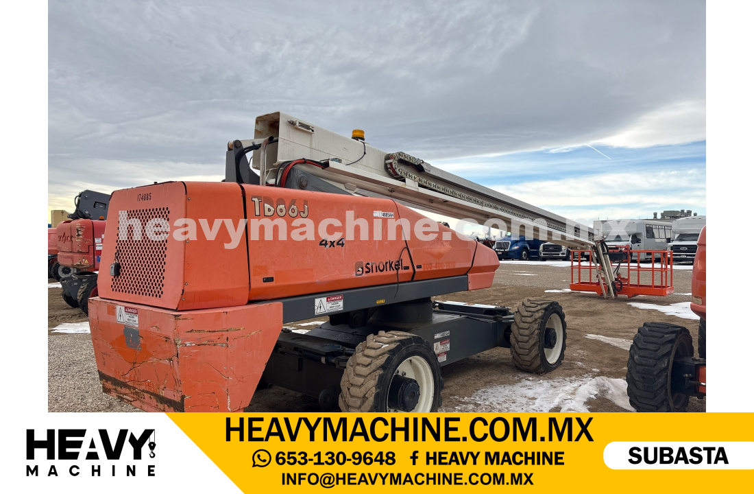 Equipo de elevación Telescopio 2016 SNORKEL TB-86J