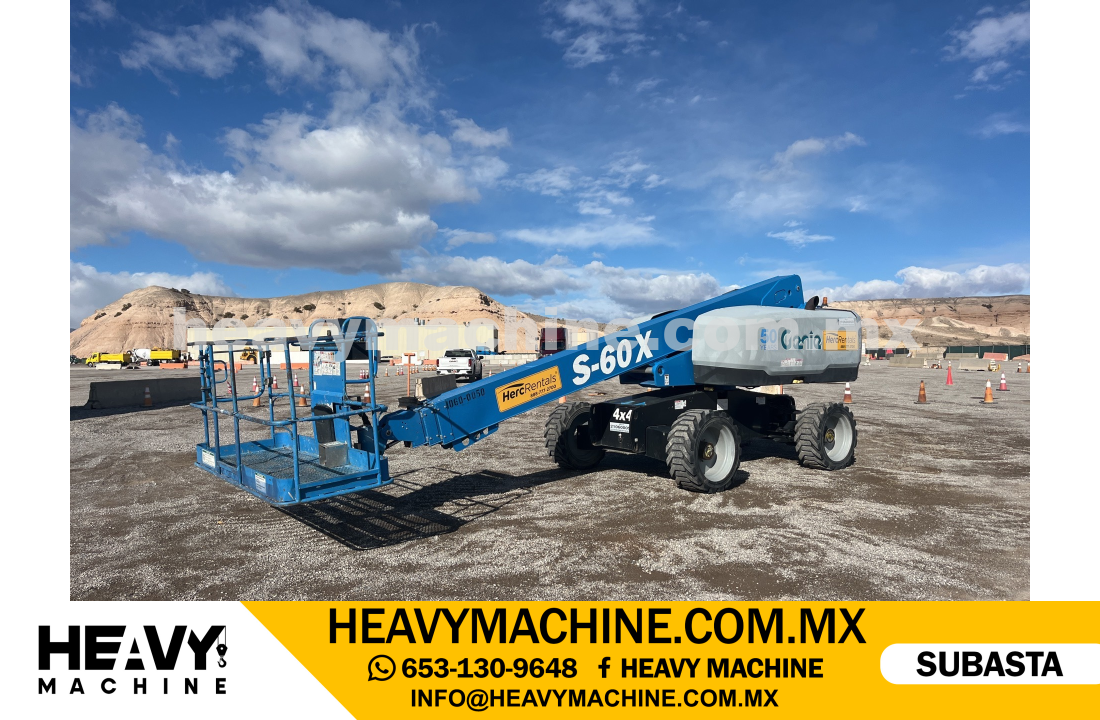 Equipo de elevación Telescopio 2017 GENIE S-60X