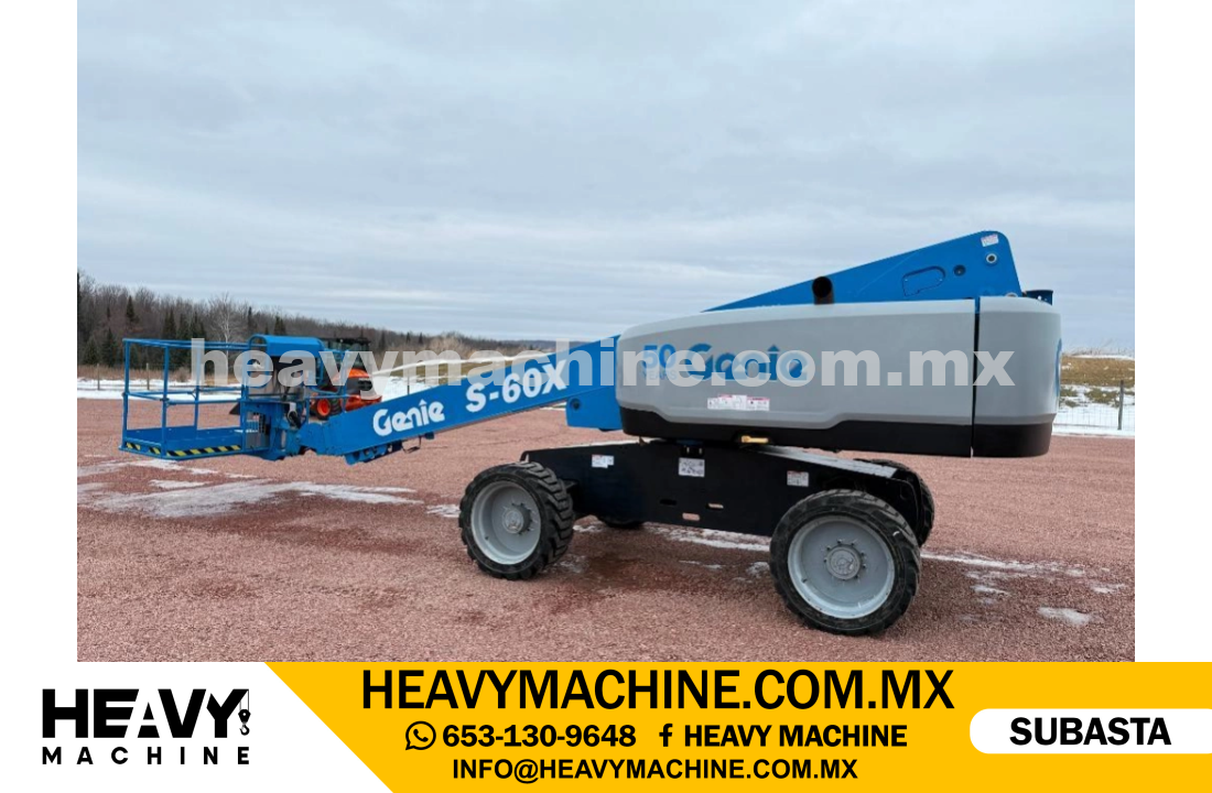 Equipo de elevación Telescopio 2017 GENIE S60X