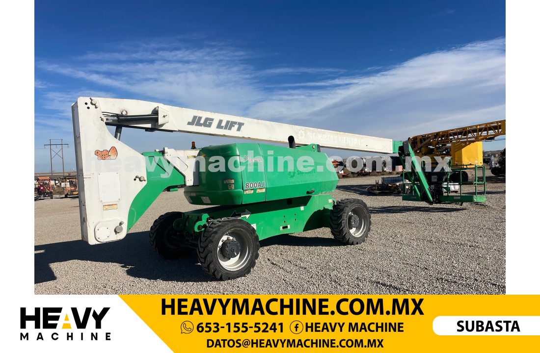 Equipo de elevación Telescopio 2017 JLG 800AJ