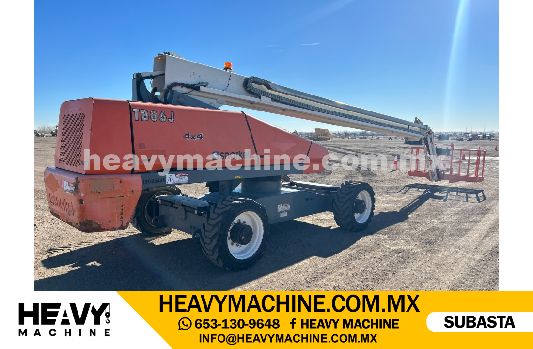 Equipo de elevación Telescopio 2017 SNORKEL TB-86J