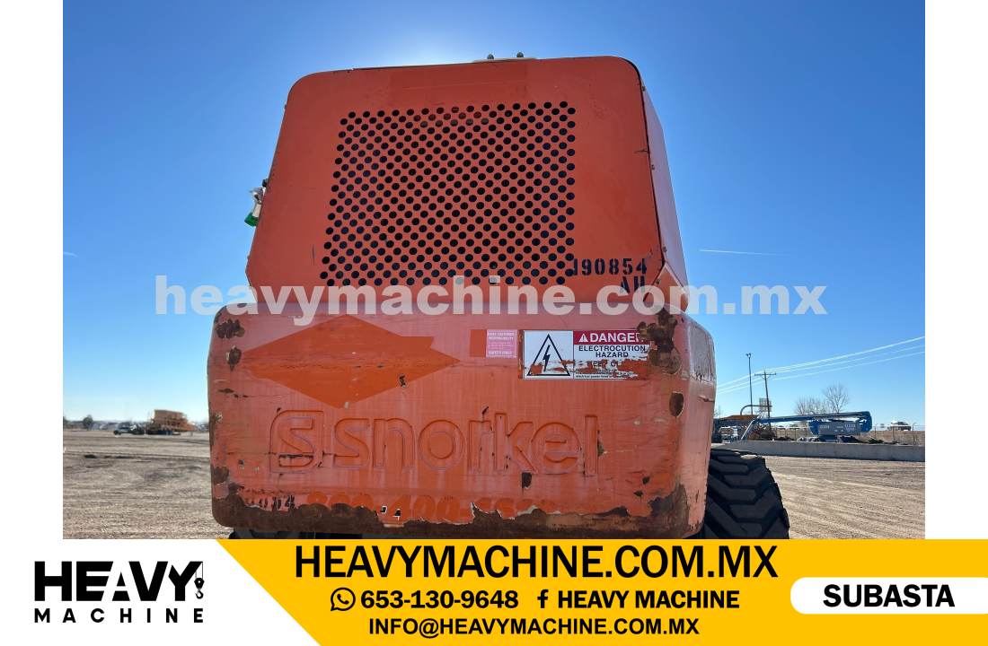 Equipo de elevación Telescopio 2017 SNORKEL TB-86J