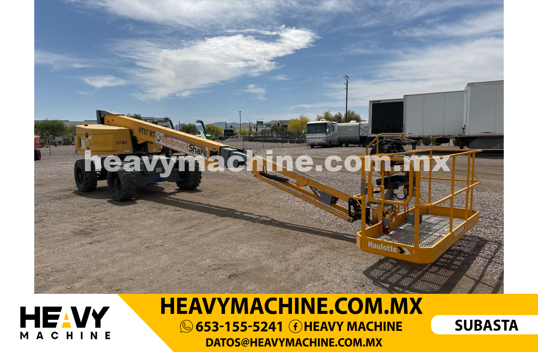 Equipo de elevación Telescopio 2018 Haulotte HT67 RJO