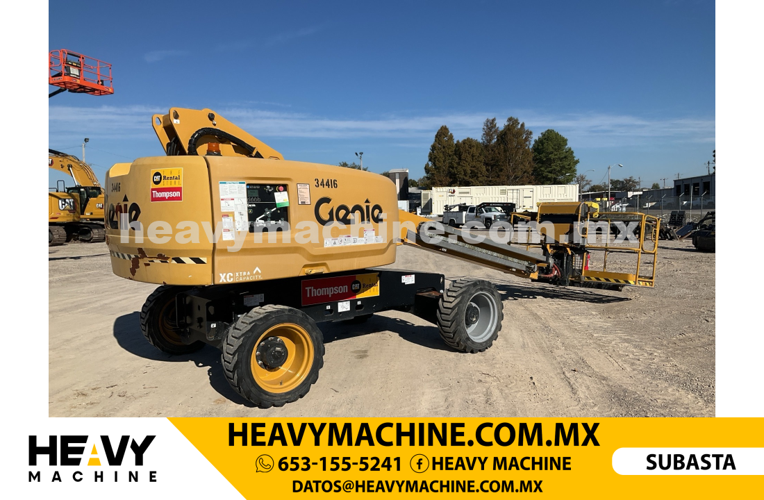 Equipo de elevación Telescopio 2019 GENIE S-40 XC