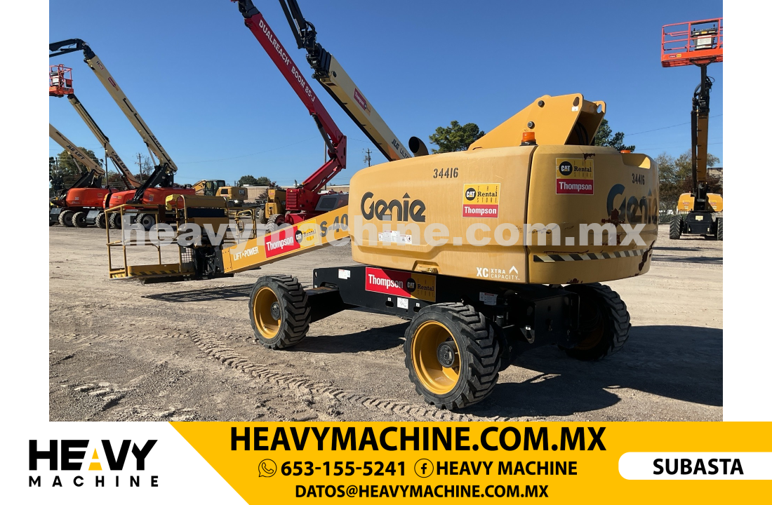 Equipo de elevación Telescopio 2019 GENIE S-40 XC