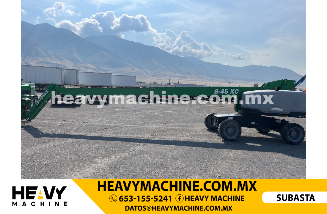 Equipo de elevación Telescopio 2019 GENIE S-45XC