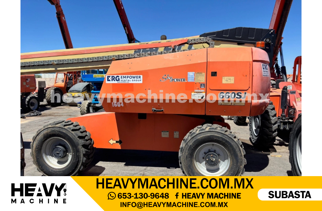 Equipo de elevación Telescopio JLG 660SJ