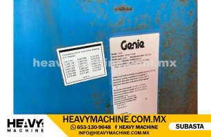 Equipo de elevación Telescopio 2005 GENIE S65